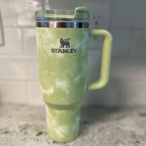 Stanley 40oz Citron Tie Dye Adventure Quencher Tumbler H2.0
